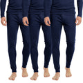 HEAT BOOSTER men's thermal trousers with soft fleece inside, navy