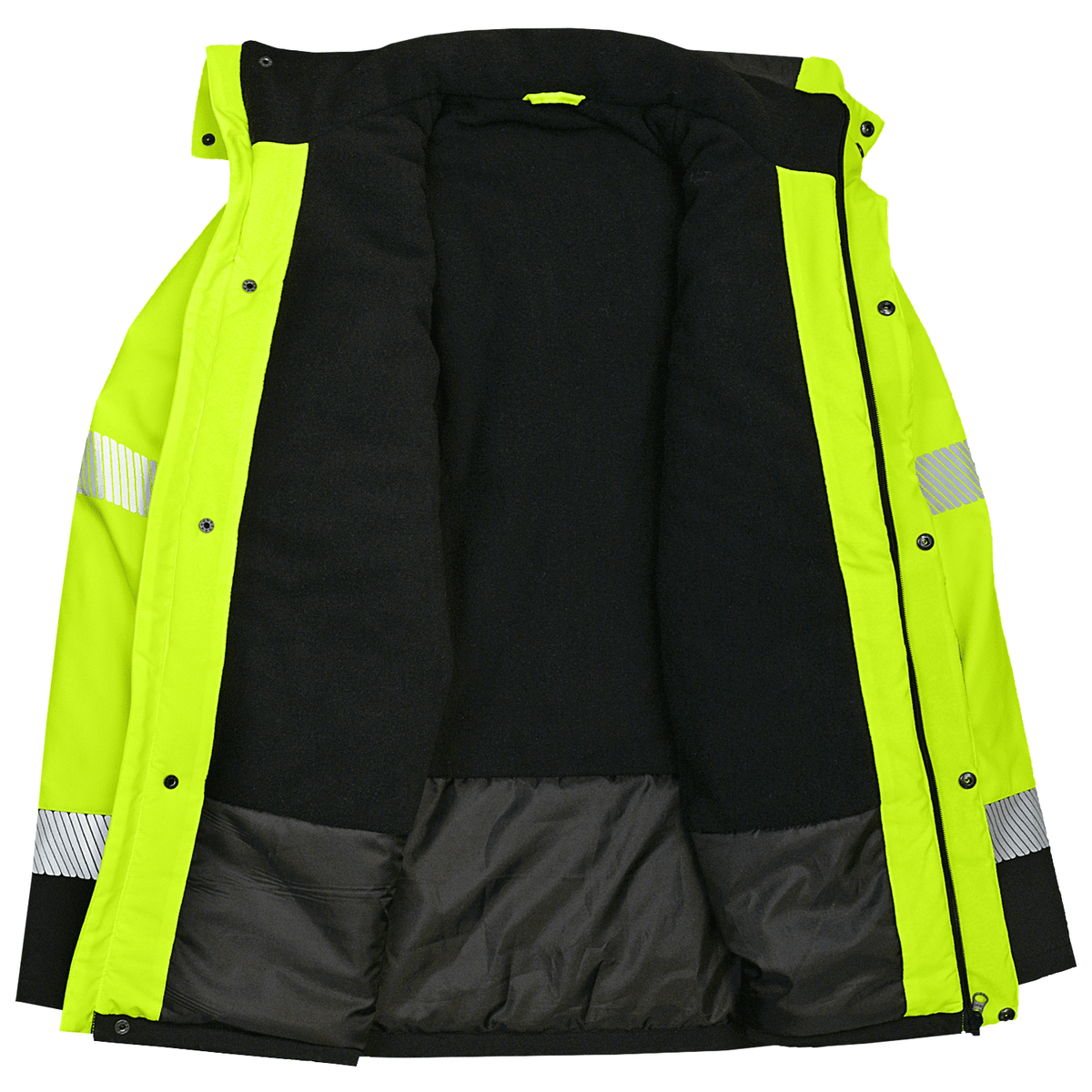 HIVI WINTERPLUS winter high-visibility jacket, yellow