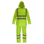High-visibility rain suit