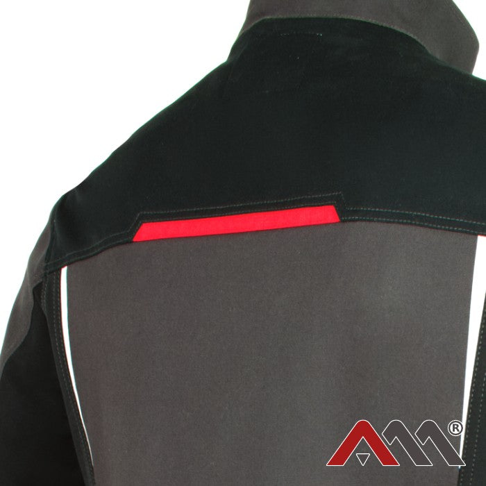 PROFESSIONAL 4 Dynamic Stretch work jacket, grey