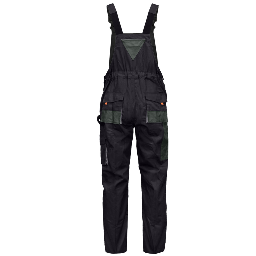 WORKER work bib trousers, grey