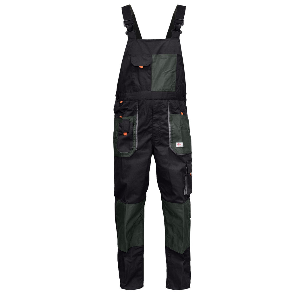 WORKER work bib trousers, grey