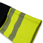 Reflex winter softshell trousers with Hi-Vis details, black