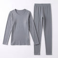 GAUBERT 152 women's merino wool thermal underwear set, grey