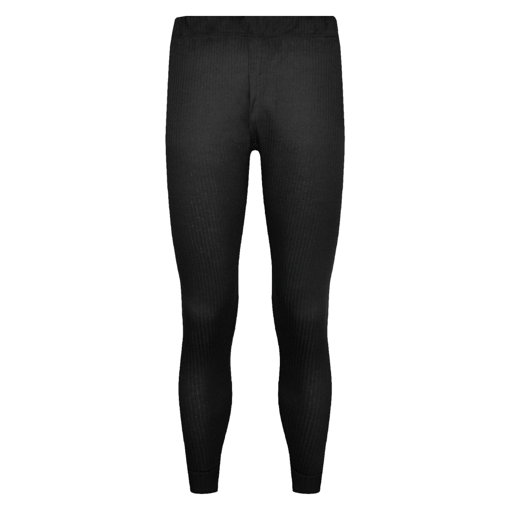 HEAT BOOSTER men's thermal trousers with soft fleece inside, black