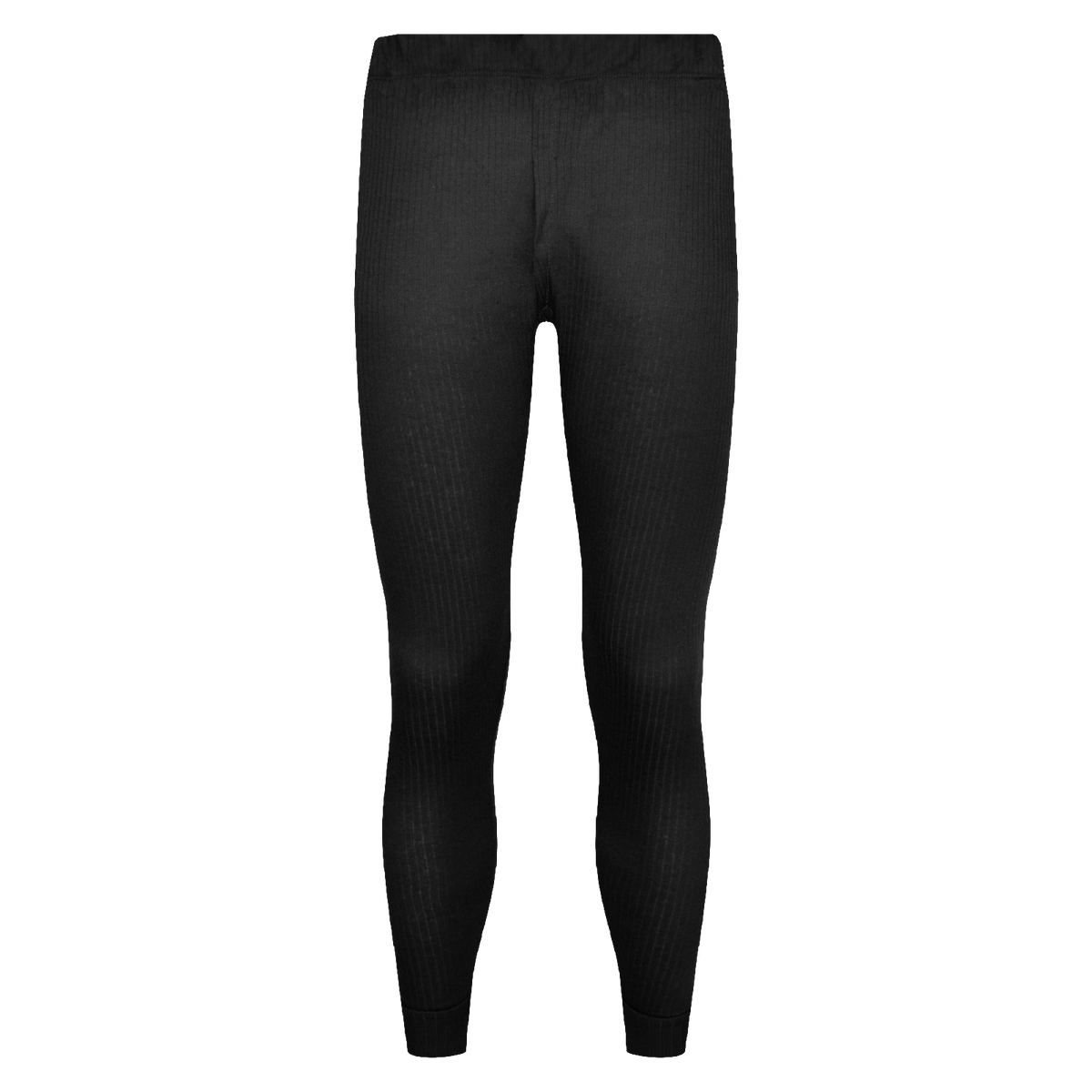 HEAT BOOSTER men's thermal trousers with soft fleece inside, black