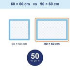 Hygiene pads for dogs and cats 90×60 cm, 50 pcs